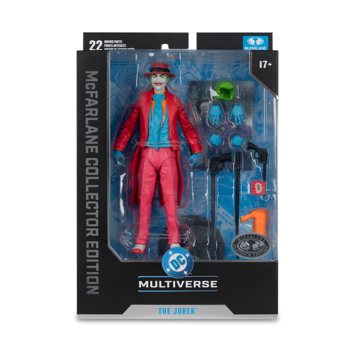 DC Multiverse Collector Edition The Joker (1989 Comic) PLATINUM LIQUIDACION