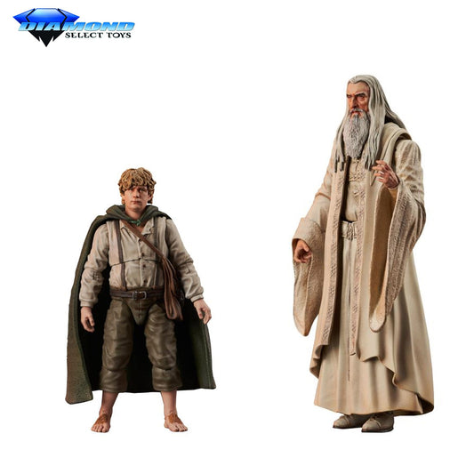Lord of the Rings Deluxe Action Figure Series 6 (Samwise/Saruman) 2do Pago