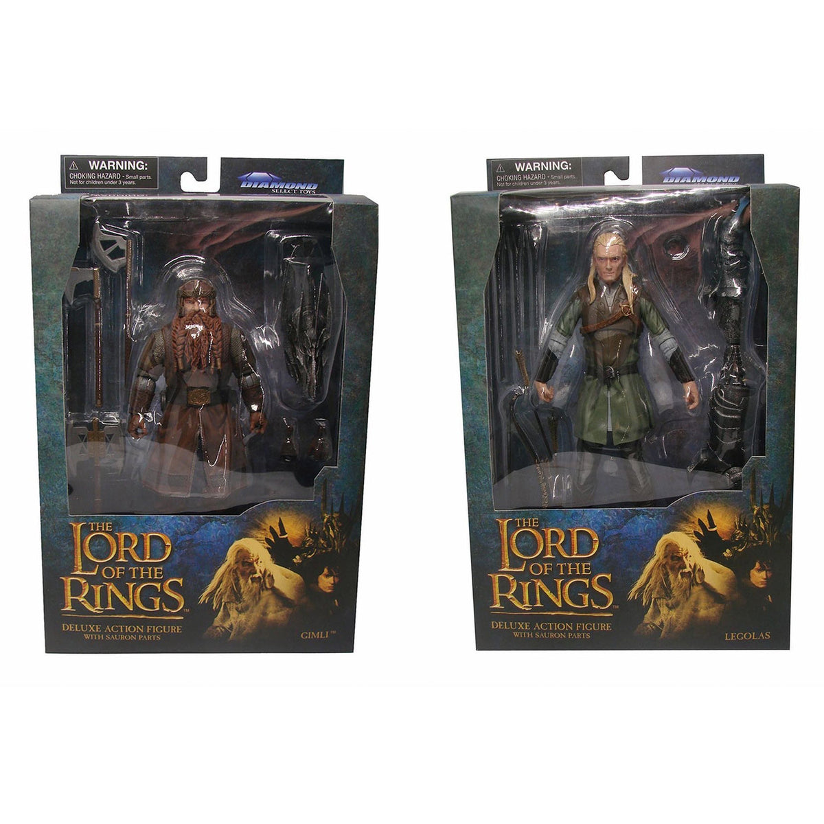 The Lord of The Rings Deluxe Wave 1 (Gimli/Legolas) 2do Pago
