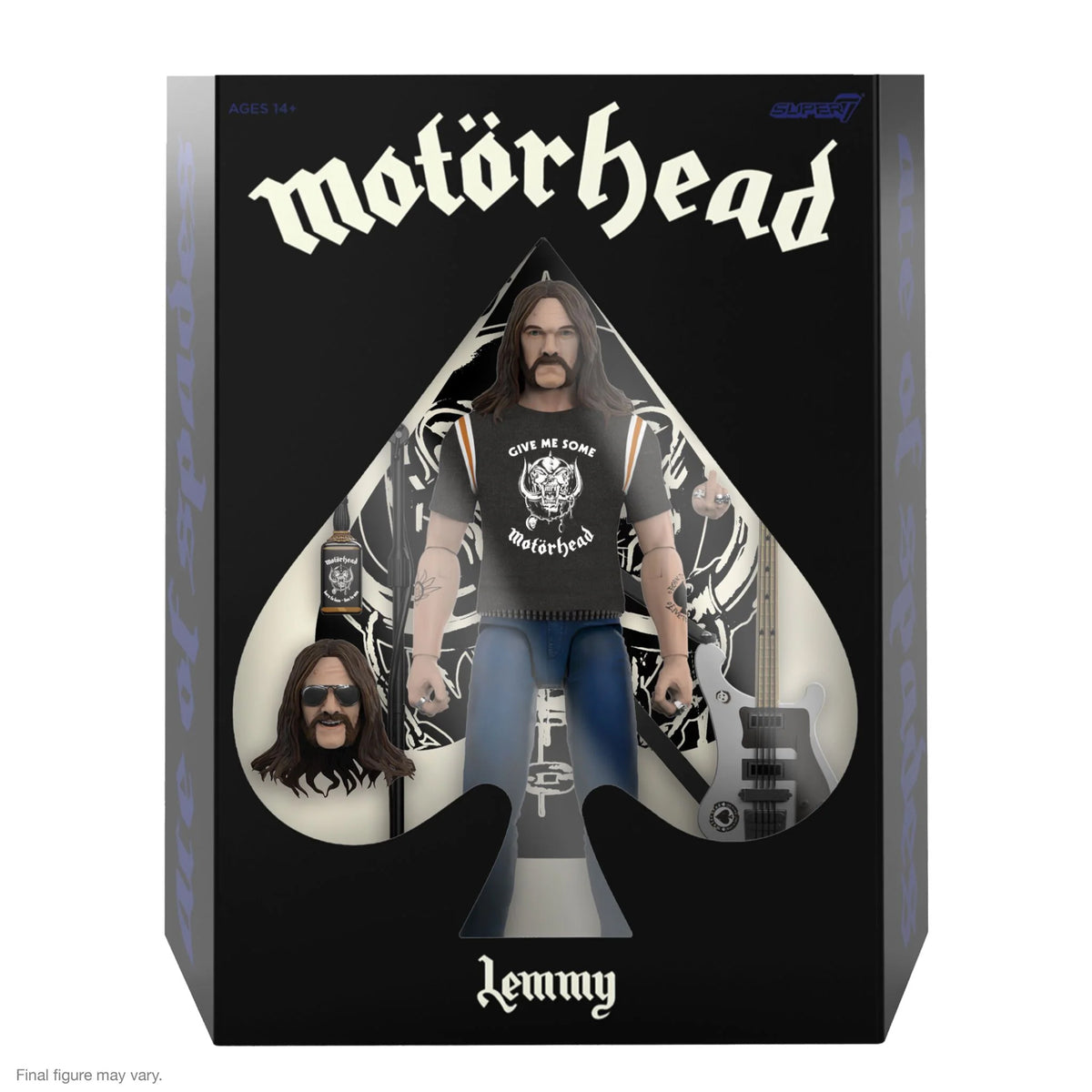 Super7 Motorhead ULTIMATES! Lemmy (1981 Tour) 2do Pago