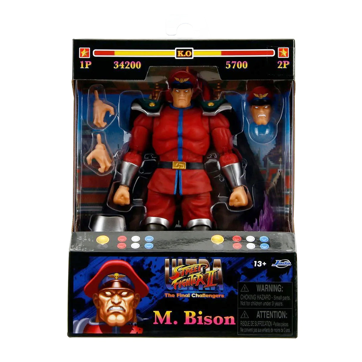 Jada Toys Street Fighter II Bison 2do Pago