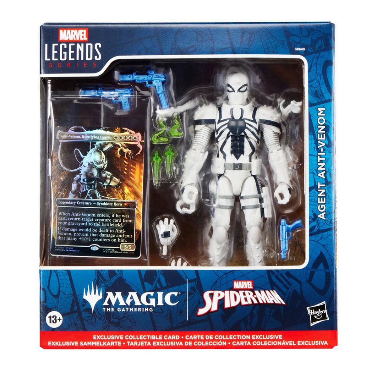 Marvel Legends Magic: The Gathering Agent Anti-Venom LIQUIDACION