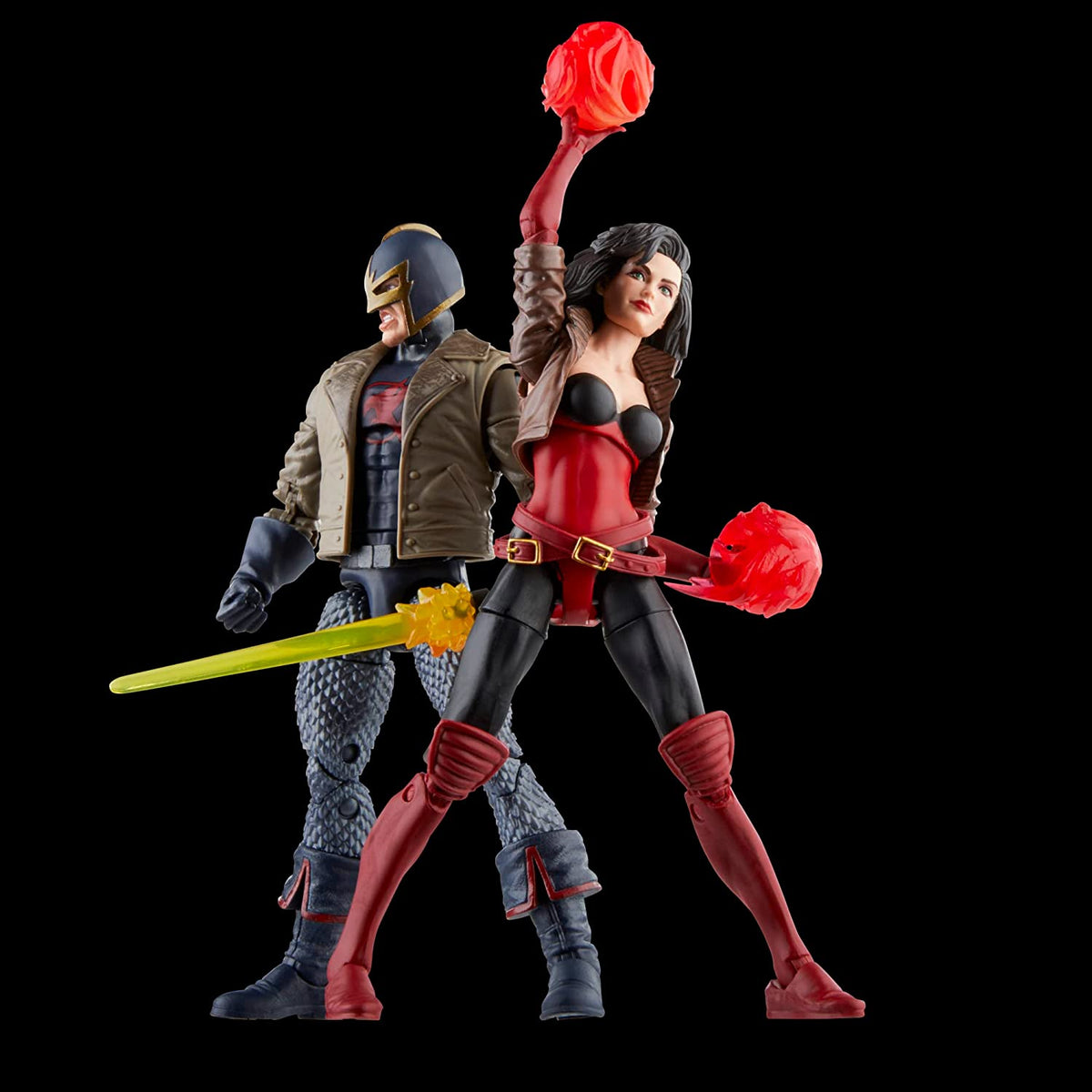 Marvel Legends Series Black Knight & Marvel's Sersi EXCLUSIVA 2do Pago