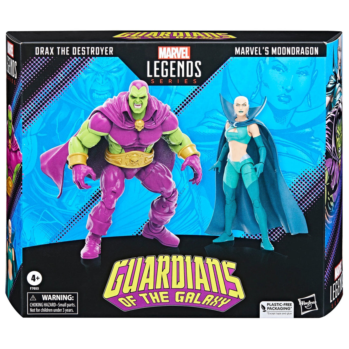 Marvel Legends Series Drax the Destroyer/Moondragon EXCLUSIVA ENVIO