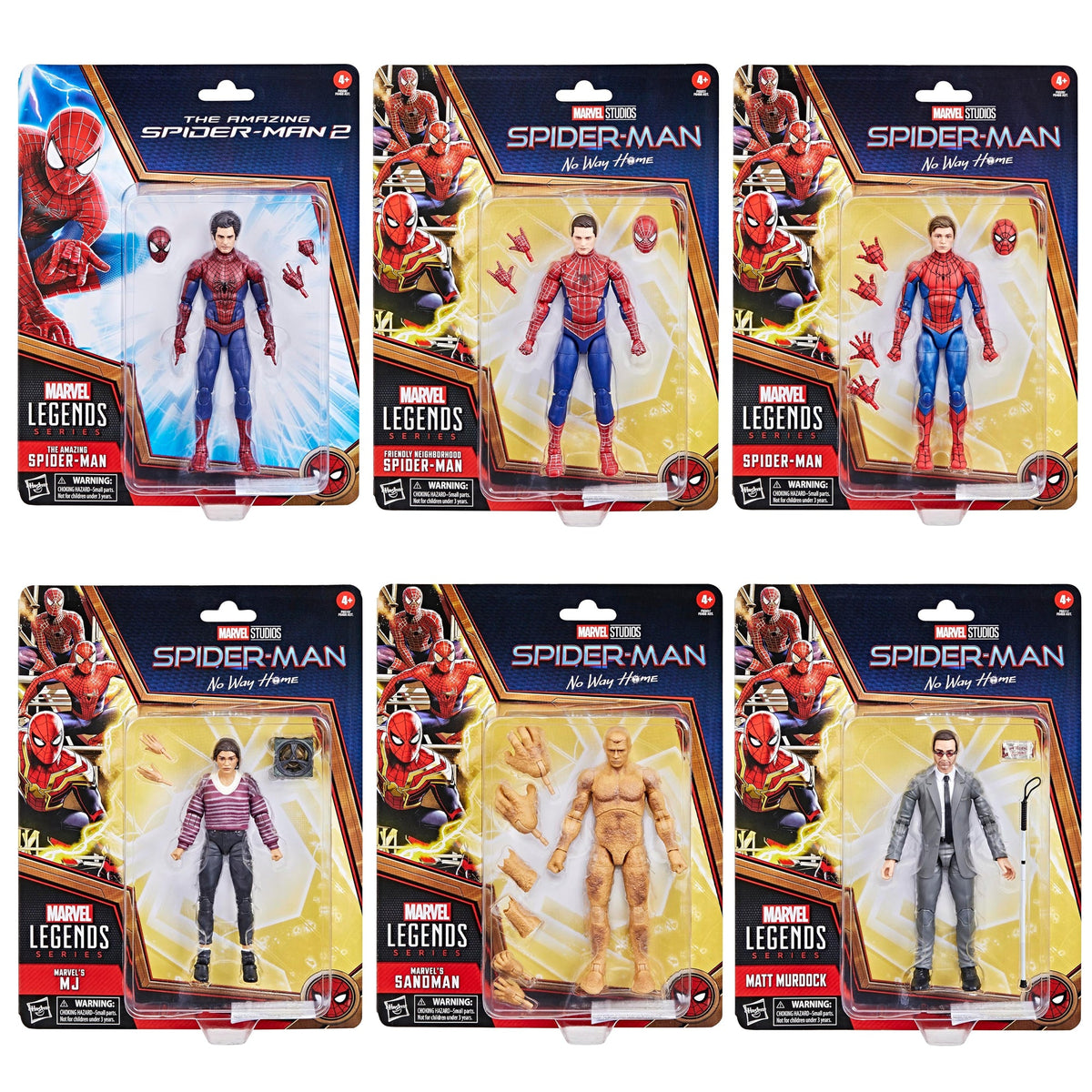 Marvel Legends Wave 1 (Spider-Man: No Way Home) 2do Pago