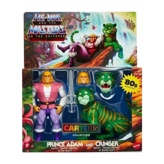 Masters of the Universe Origins Prince Adam and Cringer Cartoon 2-Pack 2do Pago