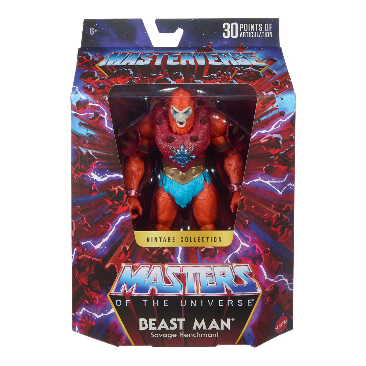 Masters of the Universe Masterverse Vintage Collection Beast Man EXCLUSIVA