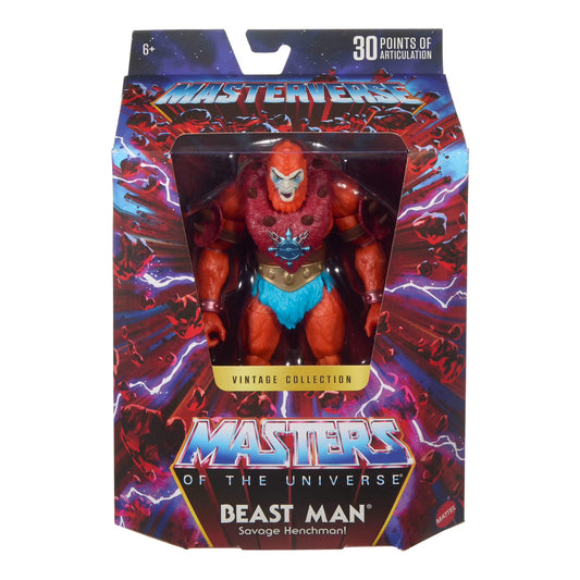 Masters of the Universe Masterverse Vintage Collection Beast Man EXCLUSIVA