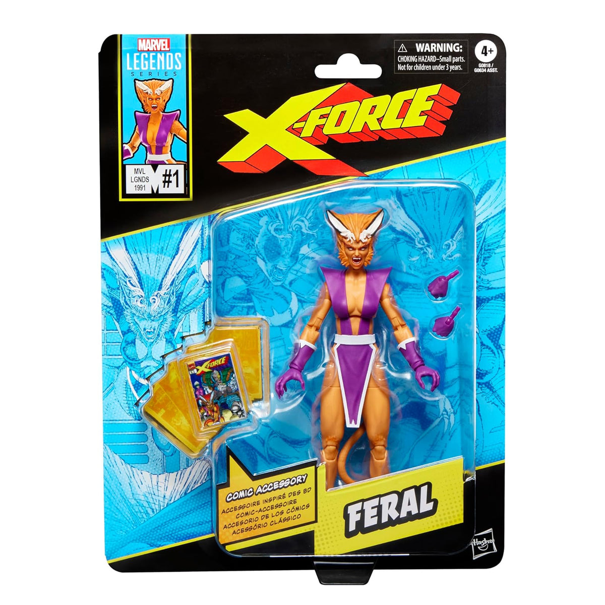 Marvel Legends Mini-comic Feral