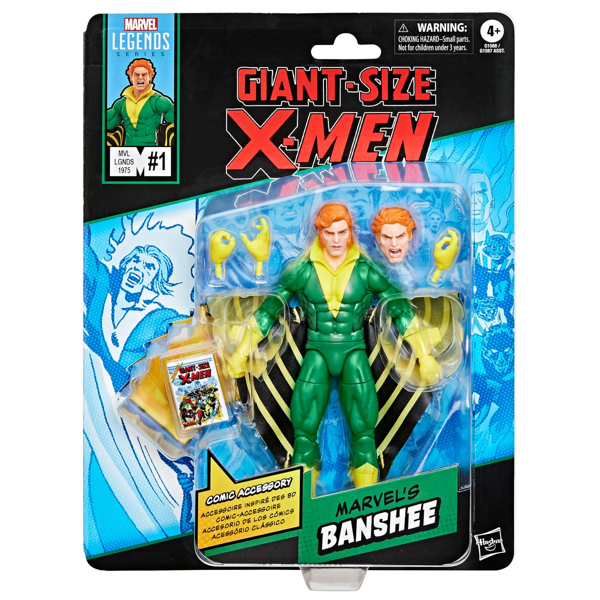 Marvel Legends Mini-Comic Banshee 2do Pago
