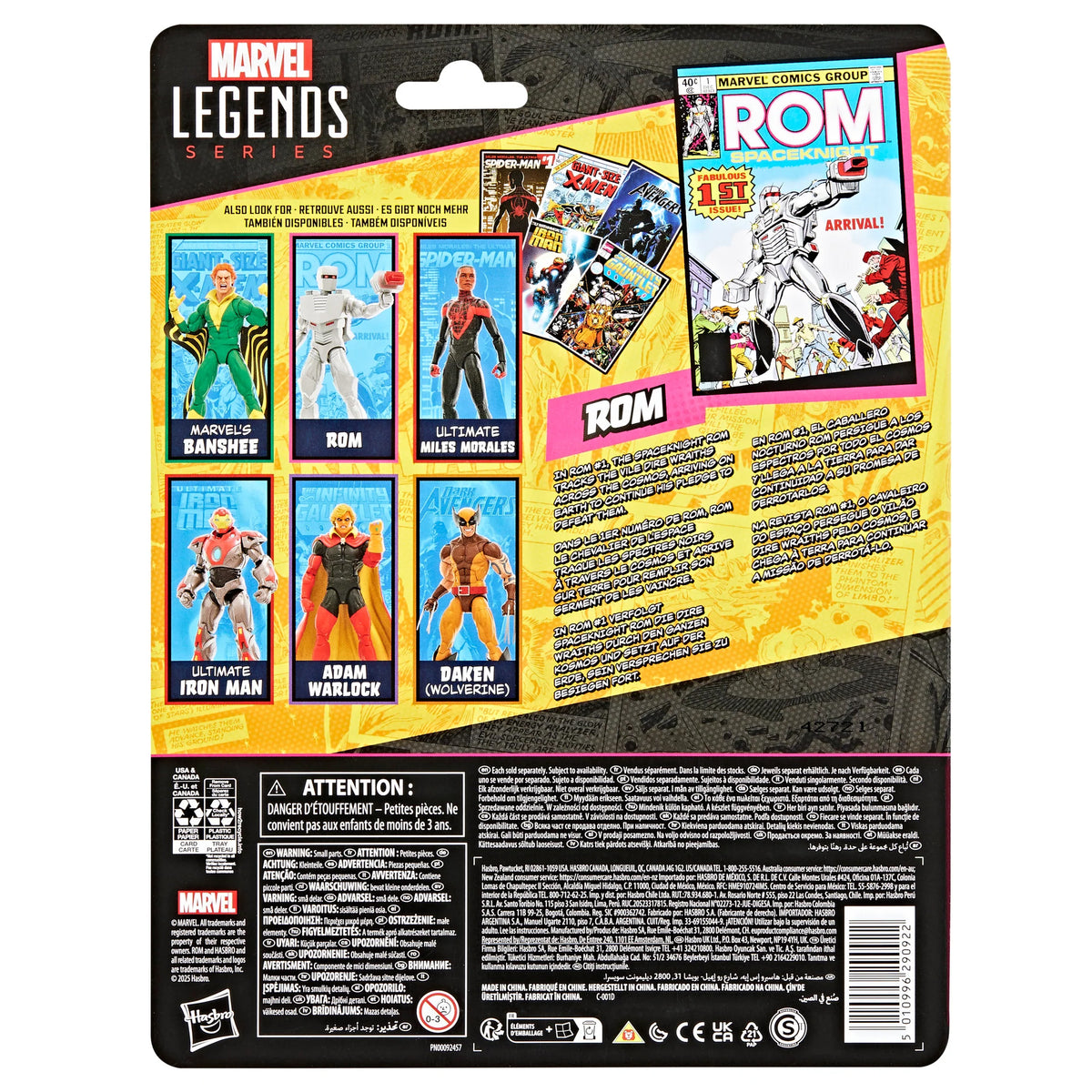 Marvel Legends Mini-Comic ROM 2do Pago