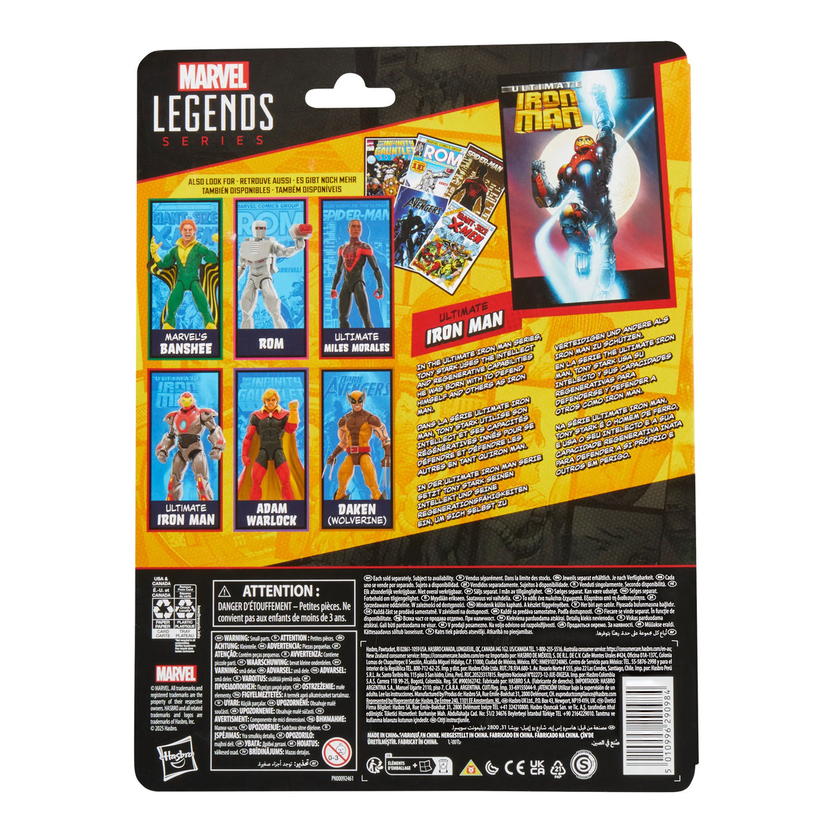 Marvel Legends Mini-Comic Ultimate Iron Man 2do Pago