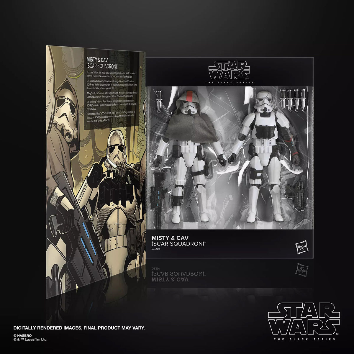 Star Wars The Black Series Misty & Cav (SCAR Squadron) EXCLUSIVA LIQUIDACION
