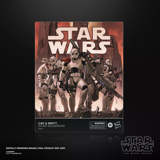 Star Wars The Black Series Misty & Cav (SCAR Squadron) EXCLUSIVA LIQUIDACION