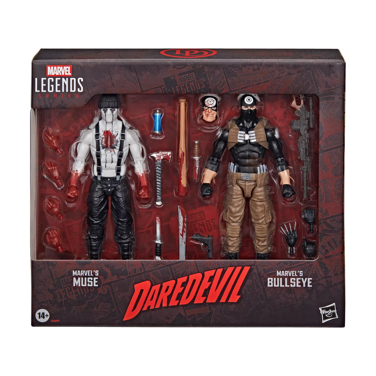 Marvel Legends Bullseye & Muse EXCLUSIVA