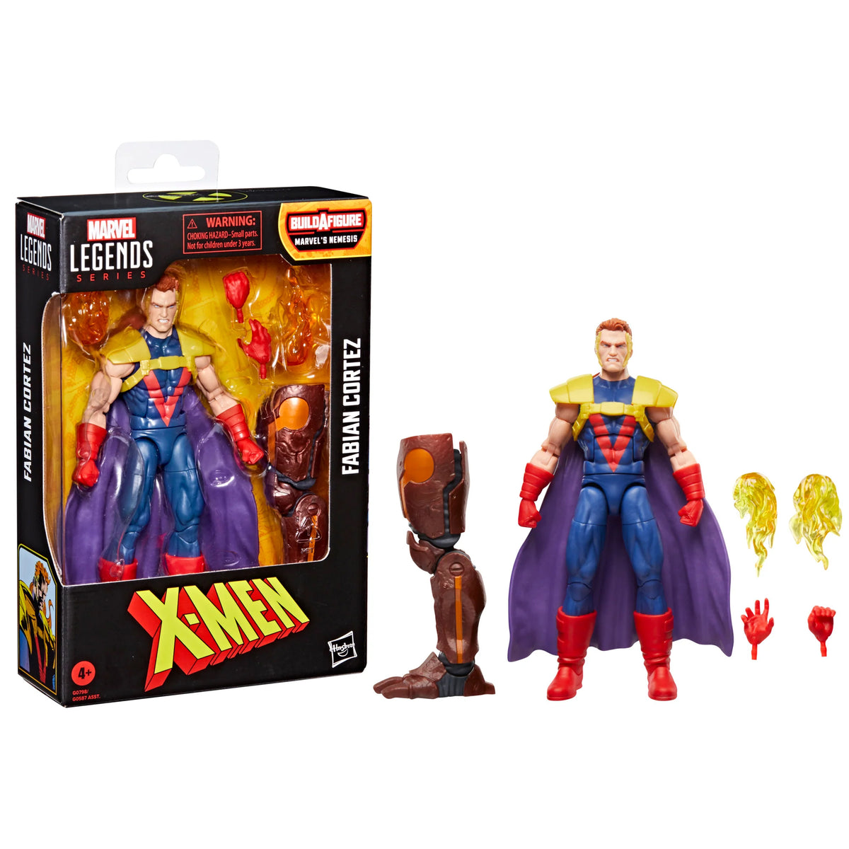 Marvel Legends X-Men Acolyte Fabian Cortez (BAF Nemesis) 2do Pago