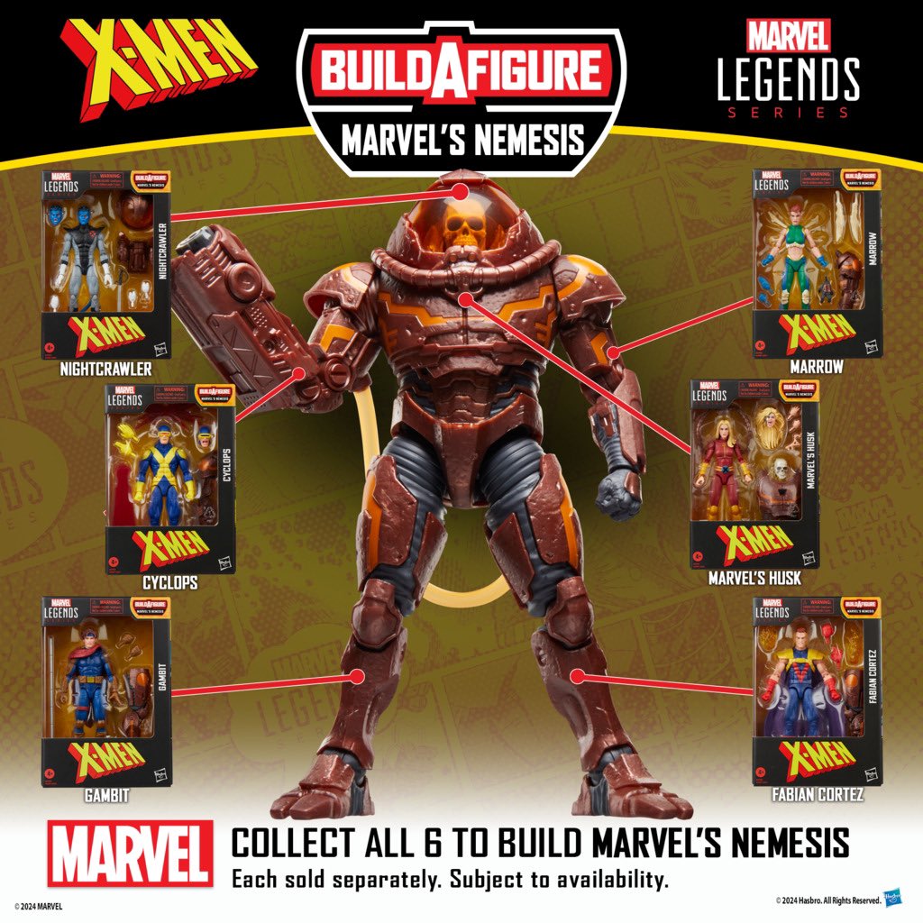 Marvel Legends X-Men X-Factor Cyclops (BAF Nemesis)