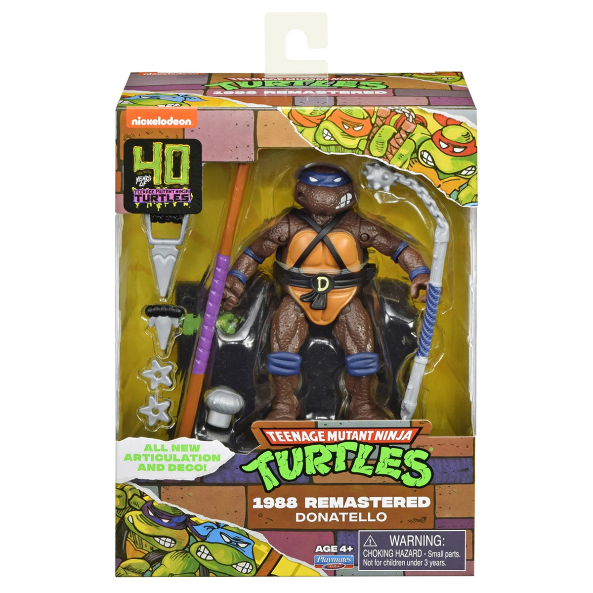 Playmates TMNT REMASTERED Set de 4 2do Pago