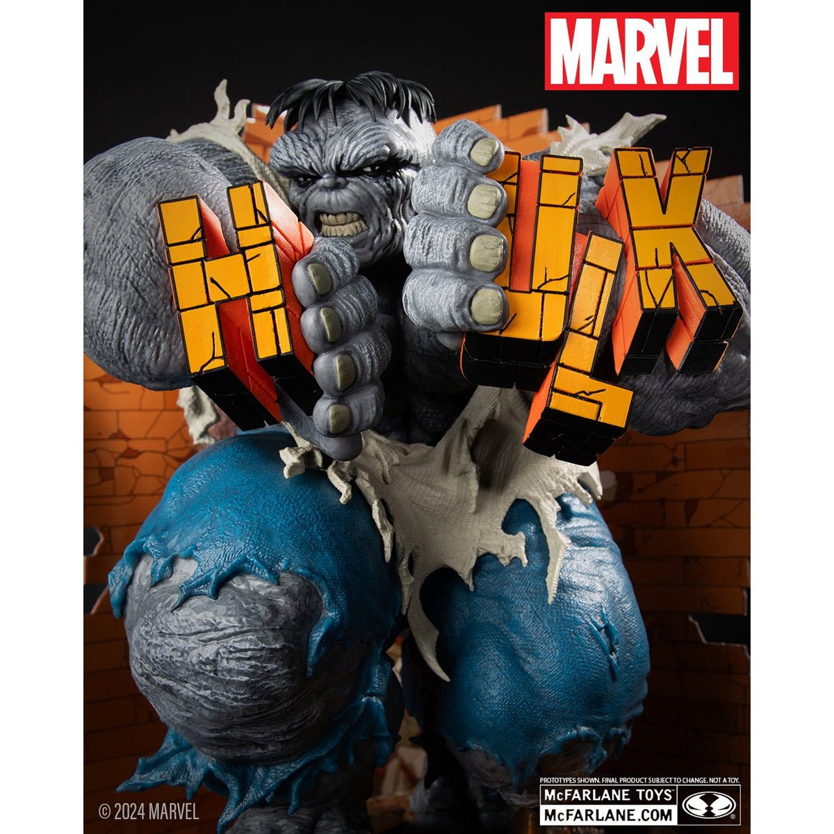 McFarlane Toys - Marvel The Incredible Hulk 1:6th Posed Figure (The Incredible Hulk #345)