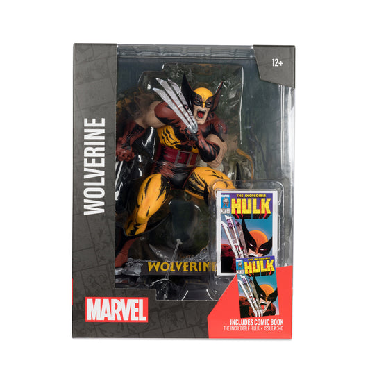 McFarlane Toys - Marvel Wolverine 1:6th Posed Figure (The Incredible Hulk #340) 2do Pago