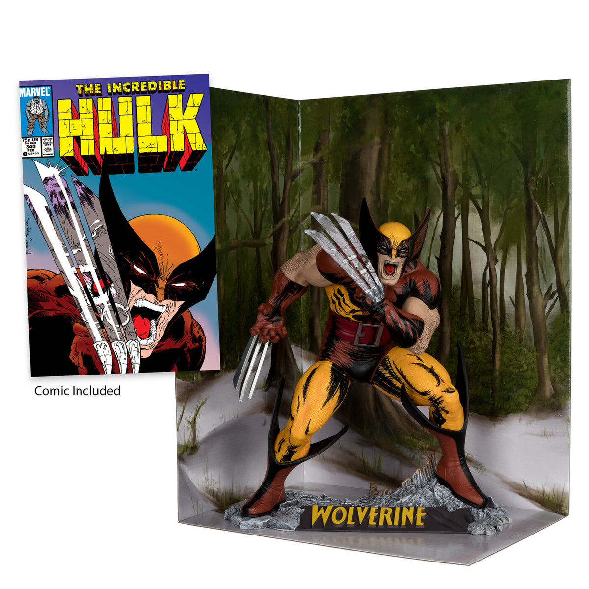 McFarlane Toys - Marvel Wolverine 1:6th Posed Figure (The Incredible Hulk #340) 2do Pago