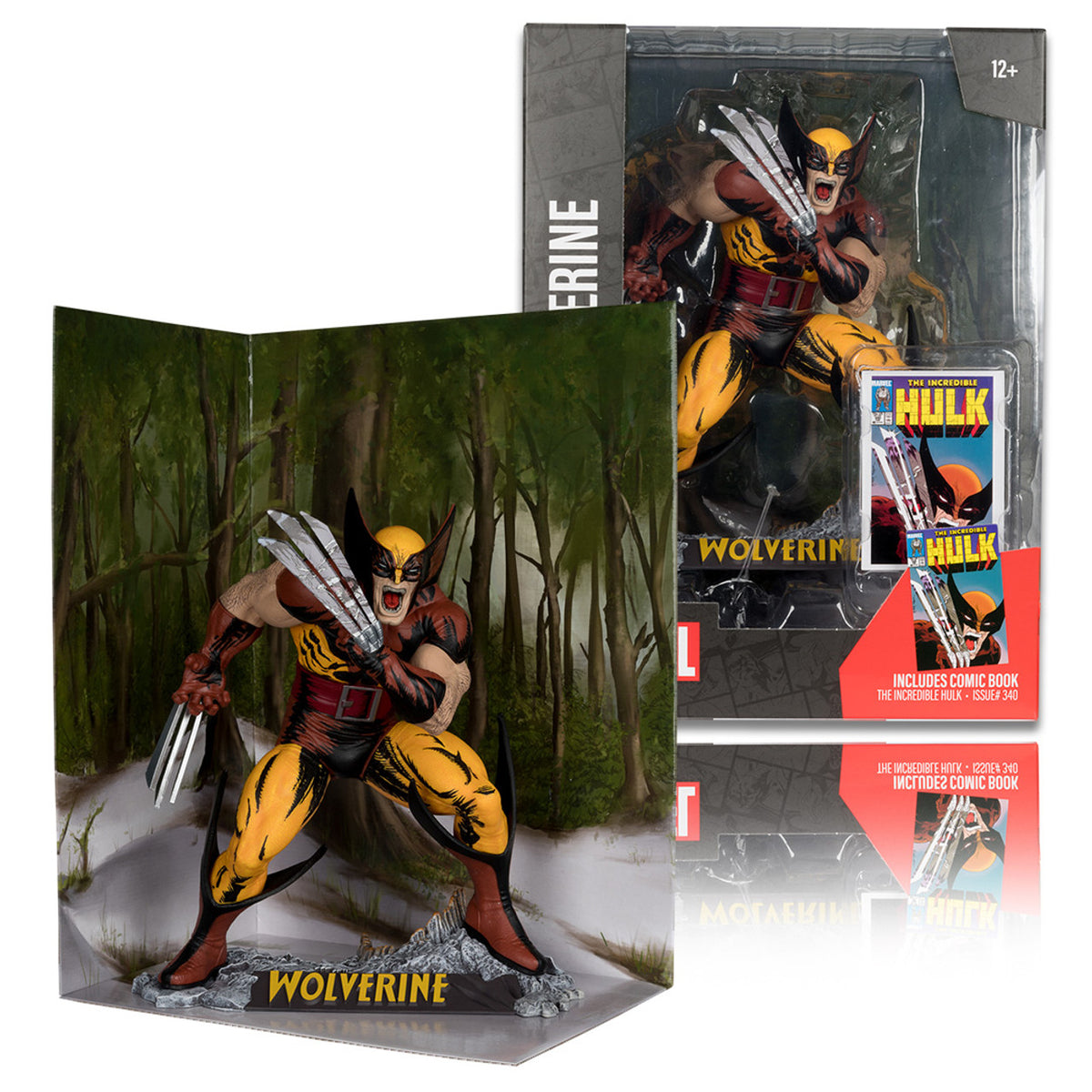 McFarlane Toys - Marvel Wolverine 1:6th Posed Figure (The Incredible Hulk #340) 2do Pago