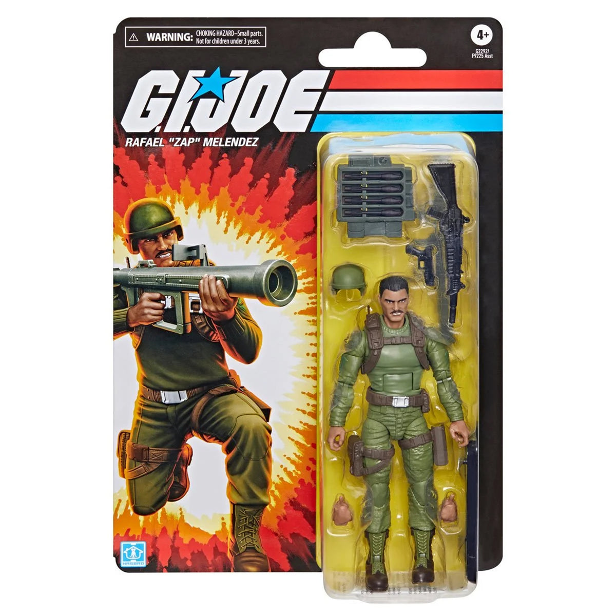 G.I. Joe Classified Series Retro Rafael "Zap" Melendez LIQUIDACION