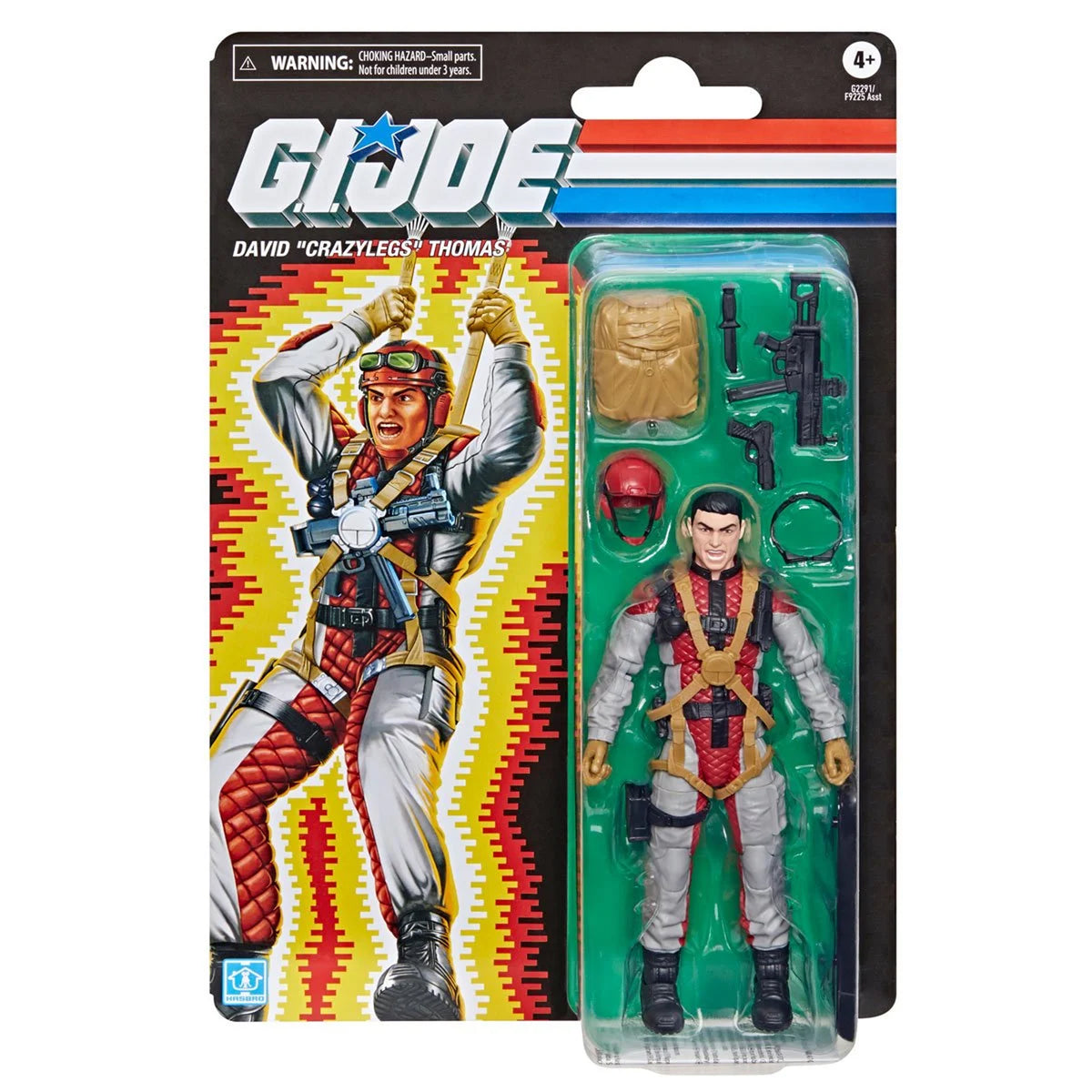 G.I. Joe Classified Series Retro David "Crazylegs" Thomas LIQUIDACION