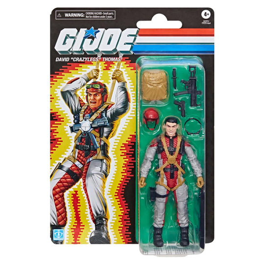 G.I. Joe Classified Series Retro David "Crazylegs" Thomas LIQUIDACION