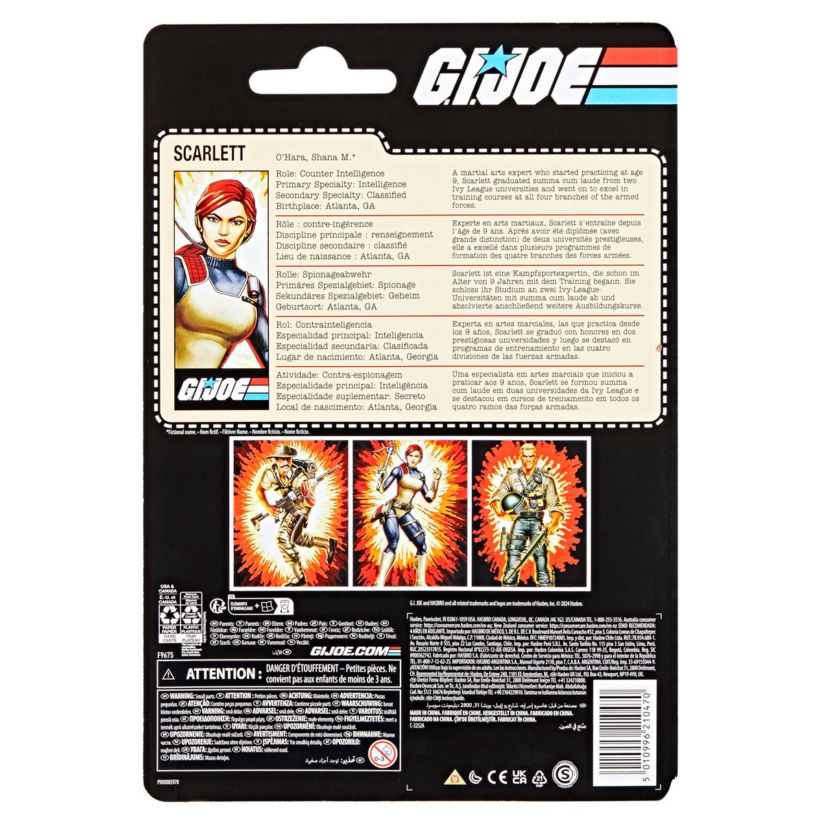 G.I. Joe Classified Series Retro Scarlett 2do Pago