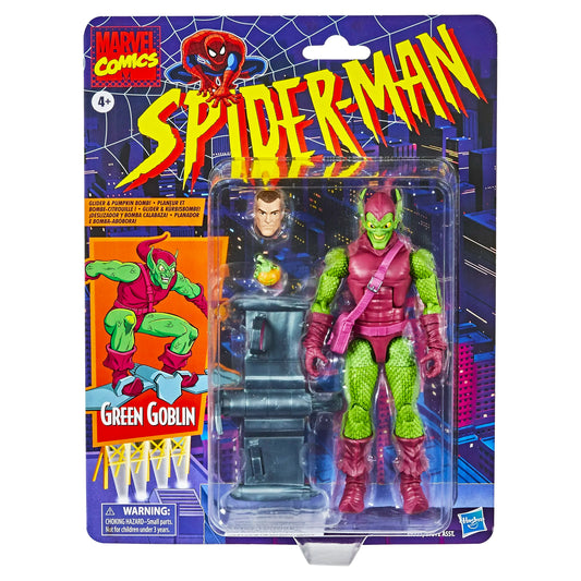 Marvel Legends Retro Green Goblin LIQUIDACION