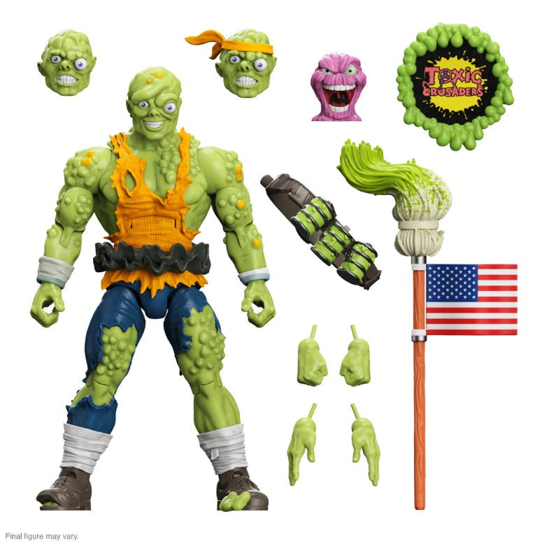 Super7 Ultimates Toxic Crusaders Toxie 2do Pago