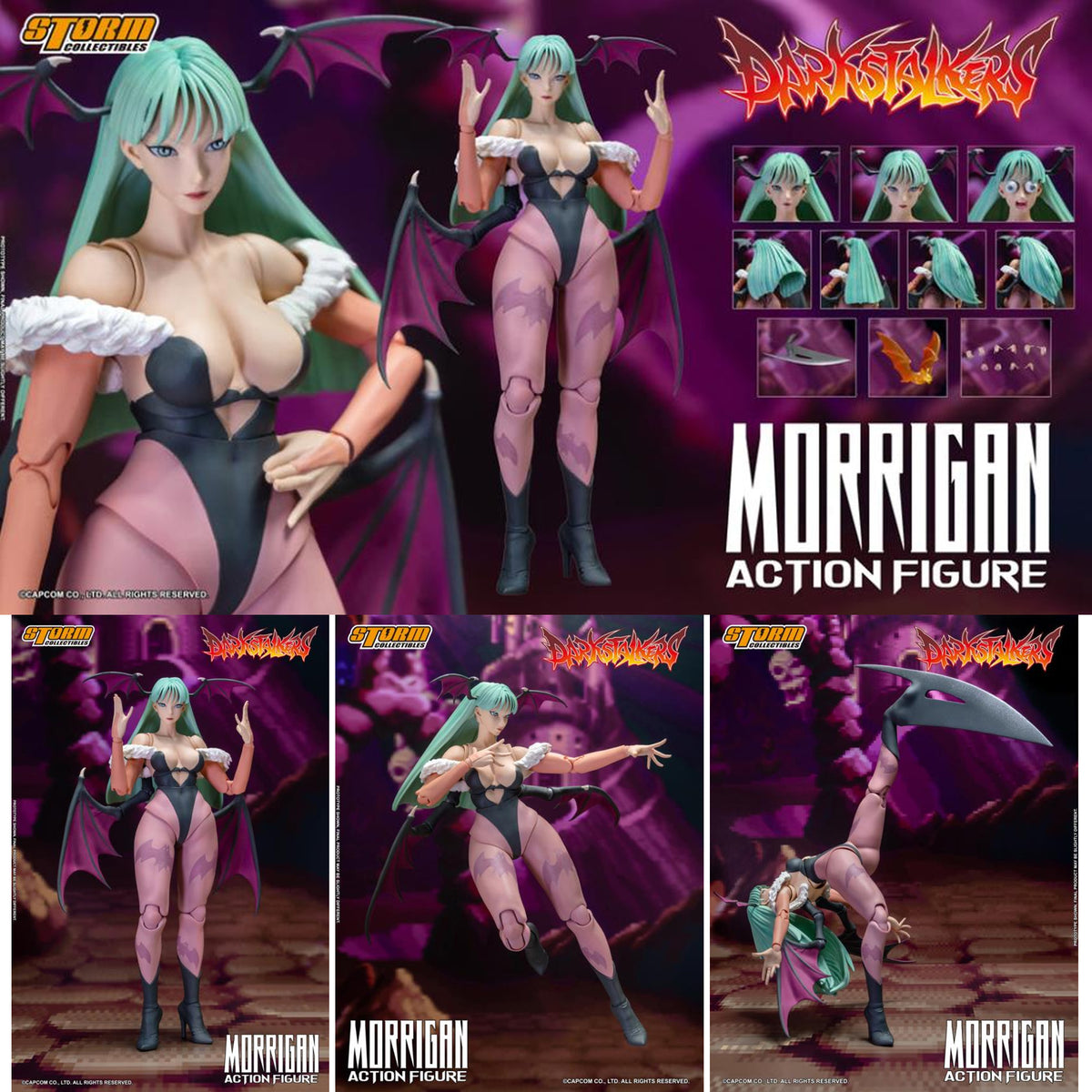 Storm Collectibles Darkstalkers Morrigan 2do Pago