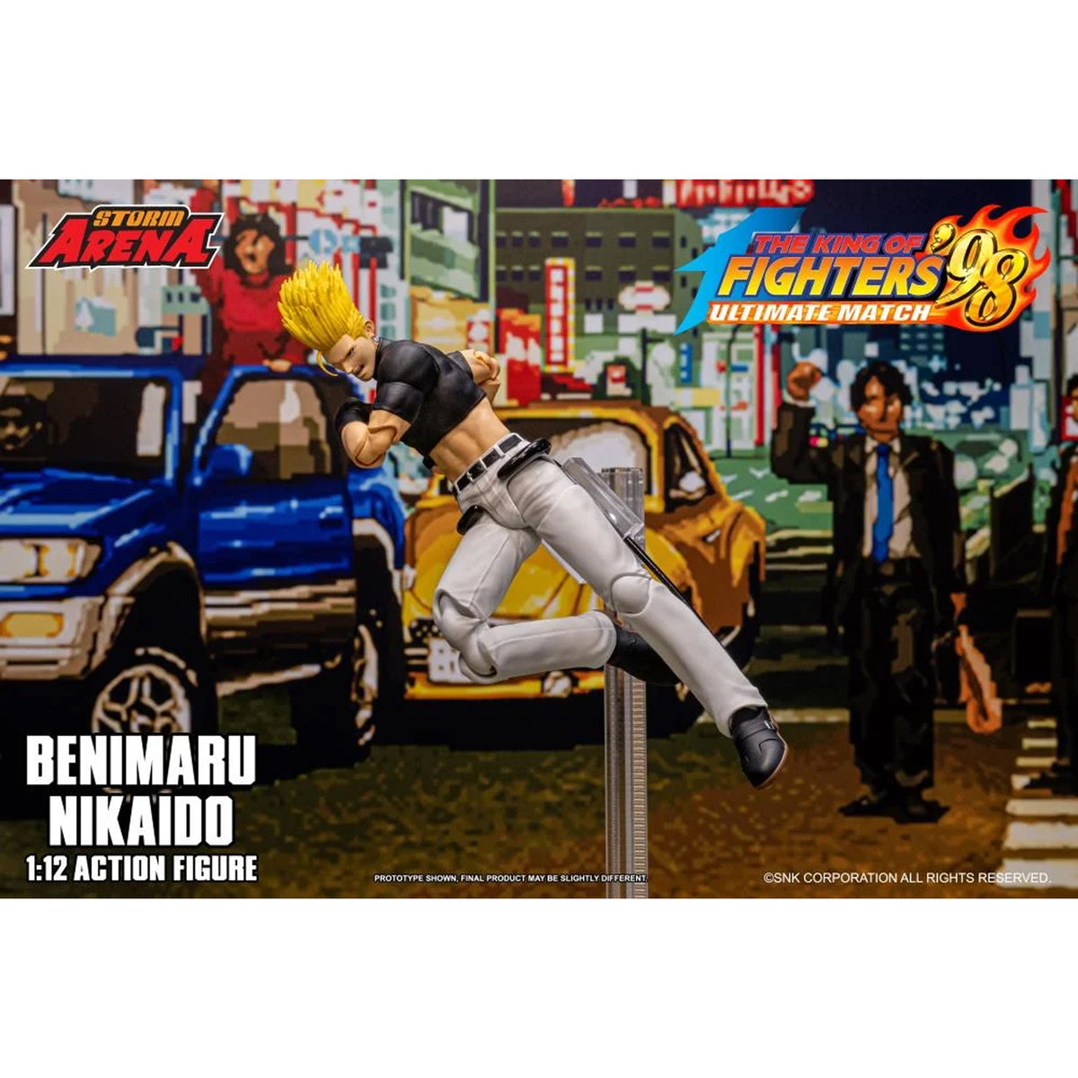 The King of Fighters '98 Ultimate Match Storm Arena Benimaru Nikaido