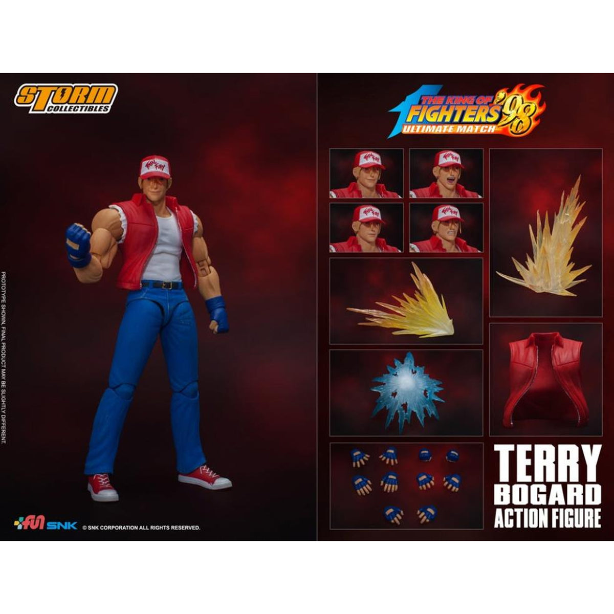 Storm Collectibles The King of Fighters '98 Terry Bogard 2do Pago