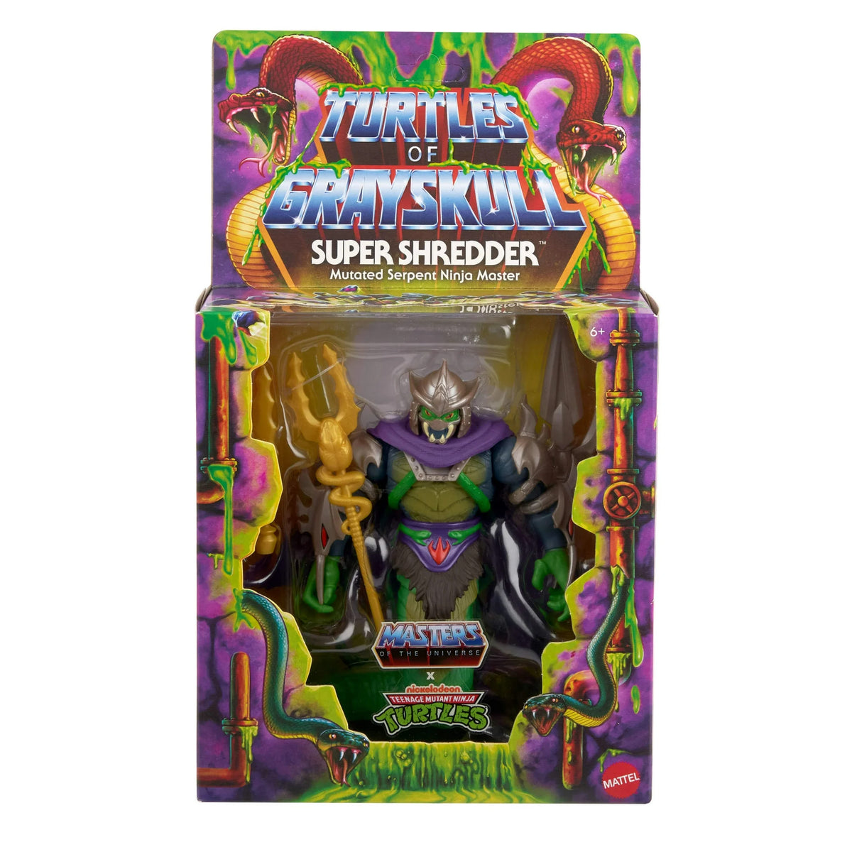 Masters of the Universe Turtles of Grayskull Super Shredder EXCLUSIVA 2do Pago