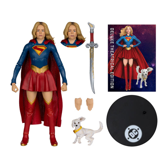 DC Multiverse Theatrical Edition Supergirl & Puppy Krypto