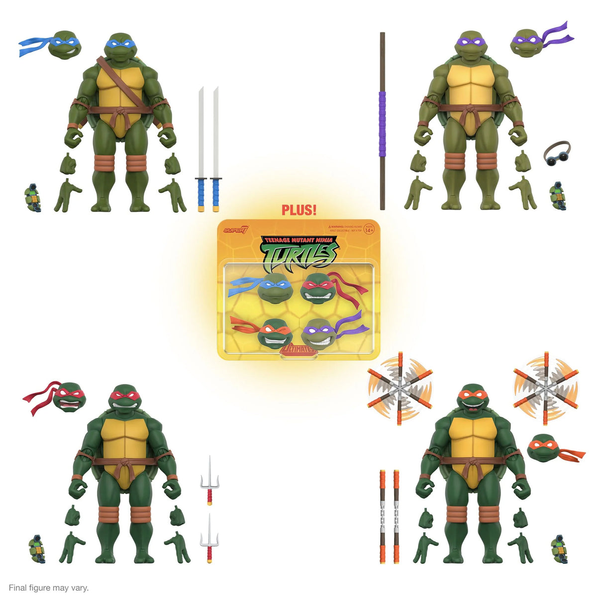 Super7 Ultimates! TMNT 2003 Wave EXCLUSIVA 2do Pago