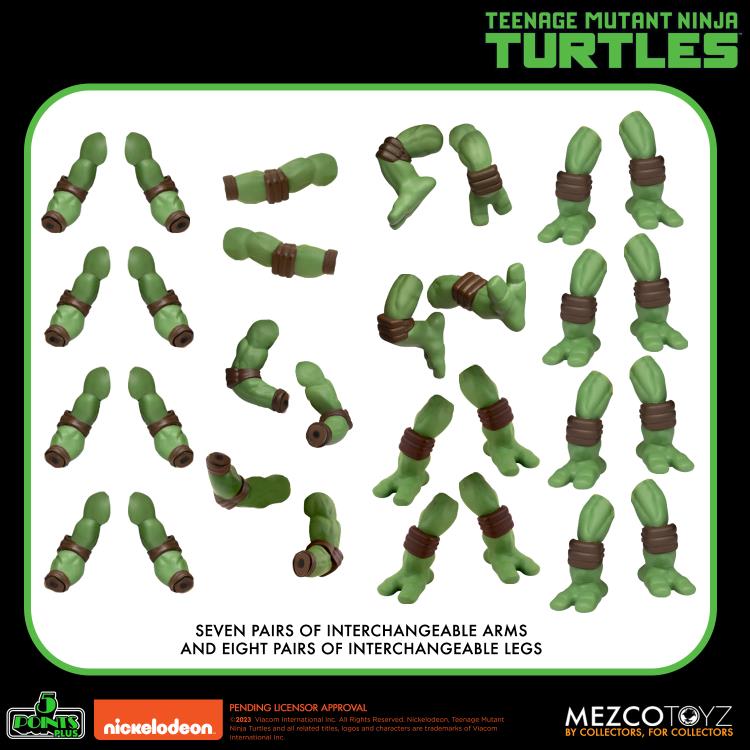 Mezco Teenage Mutant Ninja Turtles Deluxe Set 5 points 2do Pago