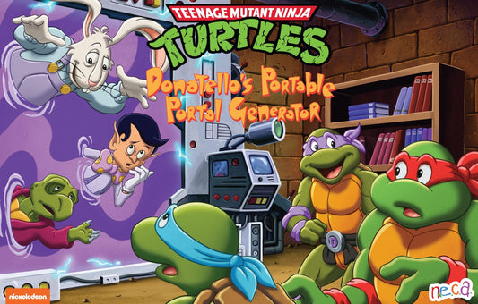 NECA TMNT Cartoon Donatello's Portal Generator EXCLUSIVA 2do Pago