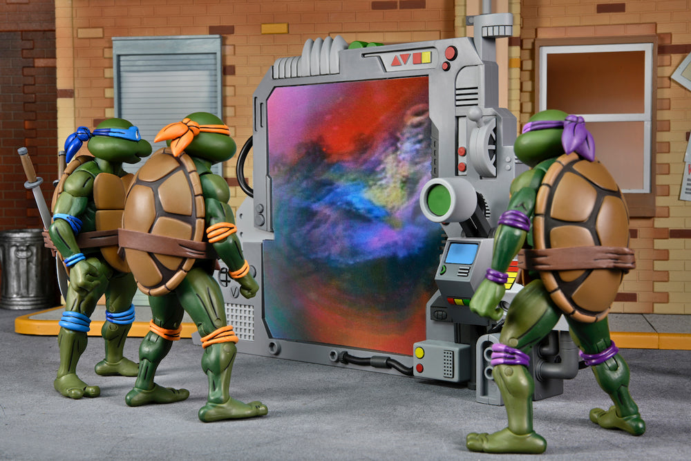 NECA TMNT Cartoon Donatello's Portal Generator EXCLUSIVA 2do Pago