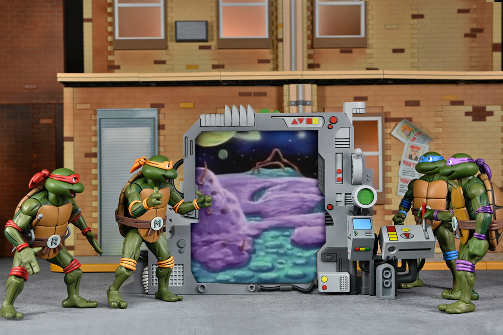 NECA TMNT Cartoon Donatello's Portal Generator EXCLUSIVA 2do Pago