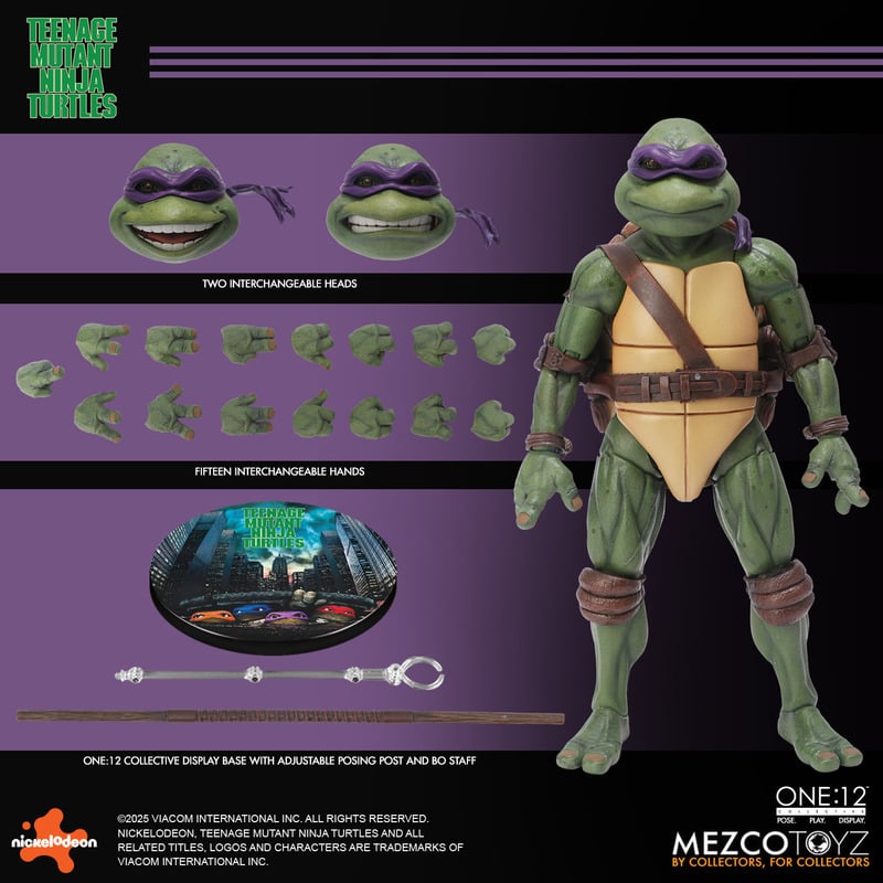 Mezco One:12 TMNT Movie (1990)