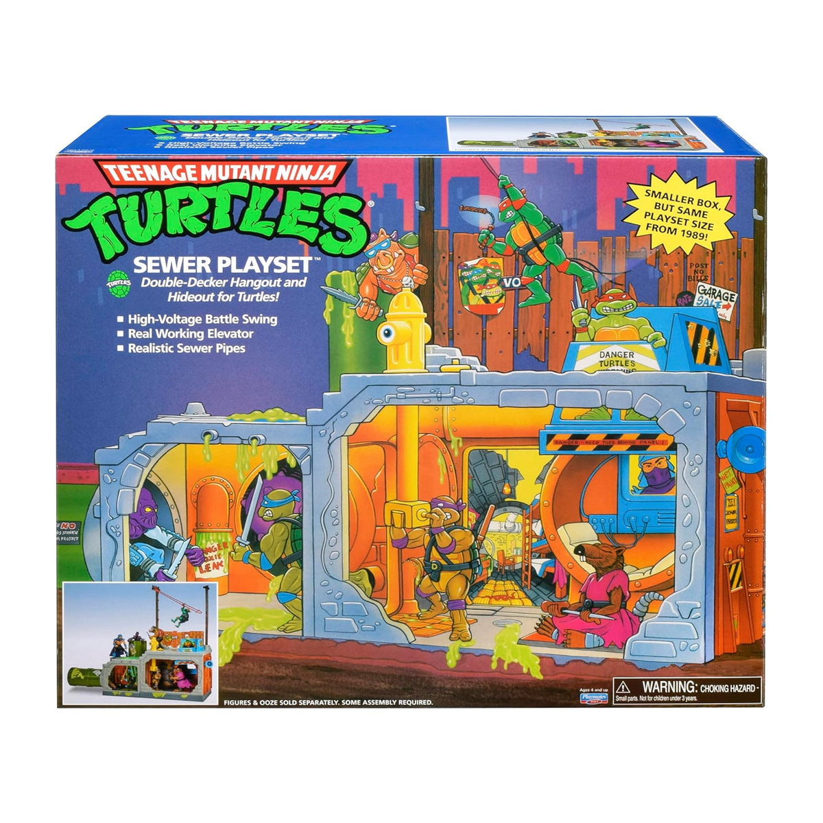 Teenage Mutant Ninja Turtles Classic Sewer Playset 2do Pago