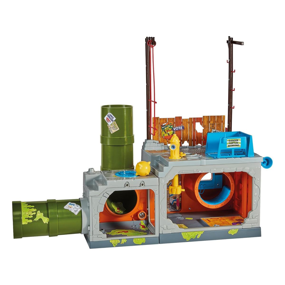 Teenage Mutant Ninja Turtles Classic Sewer Playset 2do Pago