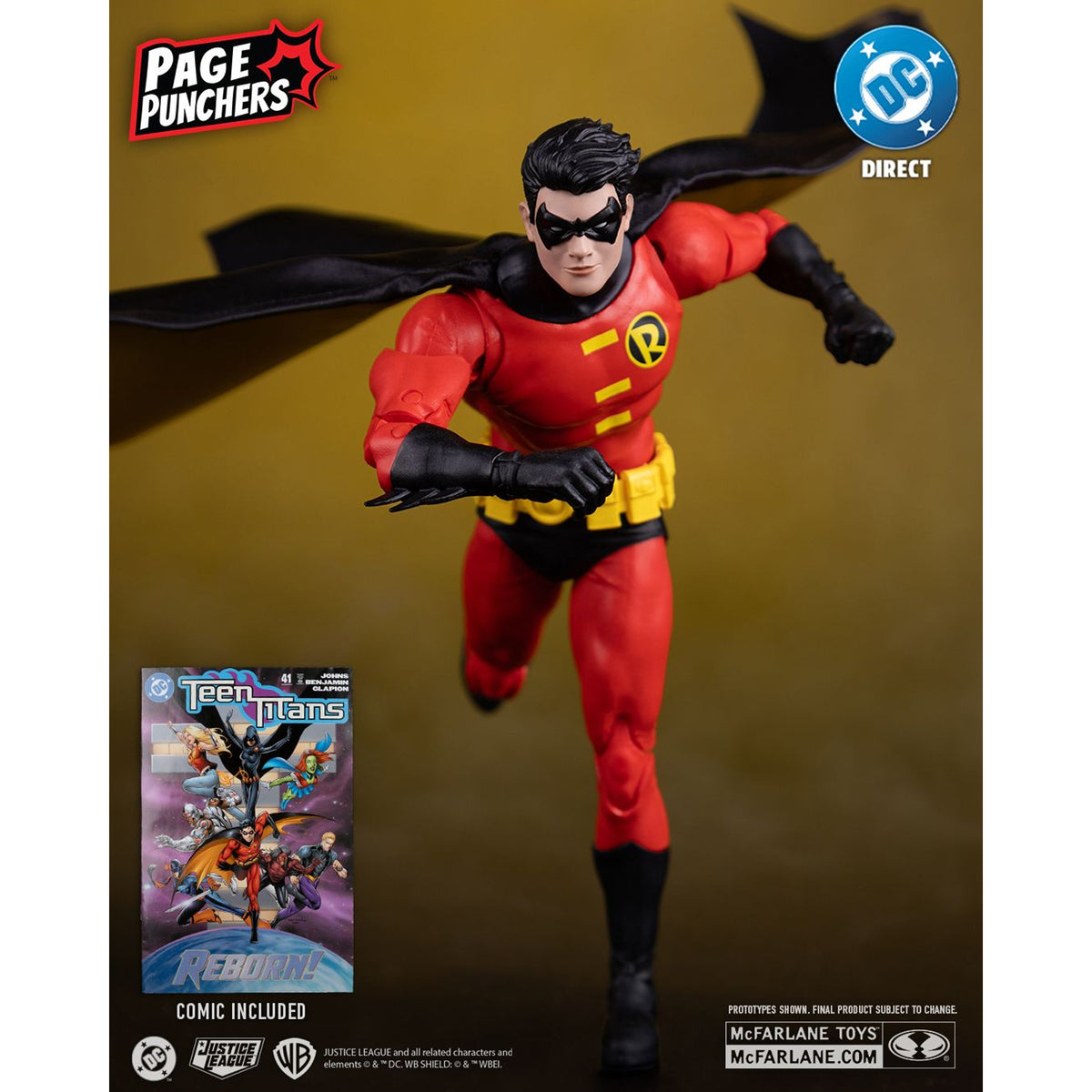 DC Direct Page Punchers Teen Titans Robin