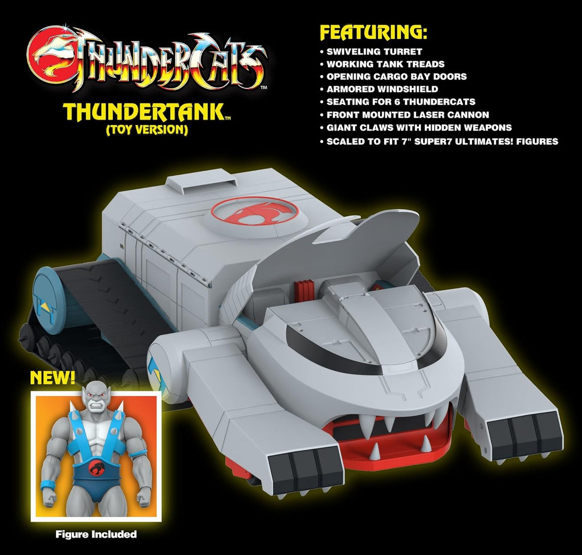Super7 Thundercats Ultimates Thundertank (Toy Version) ENTREGA