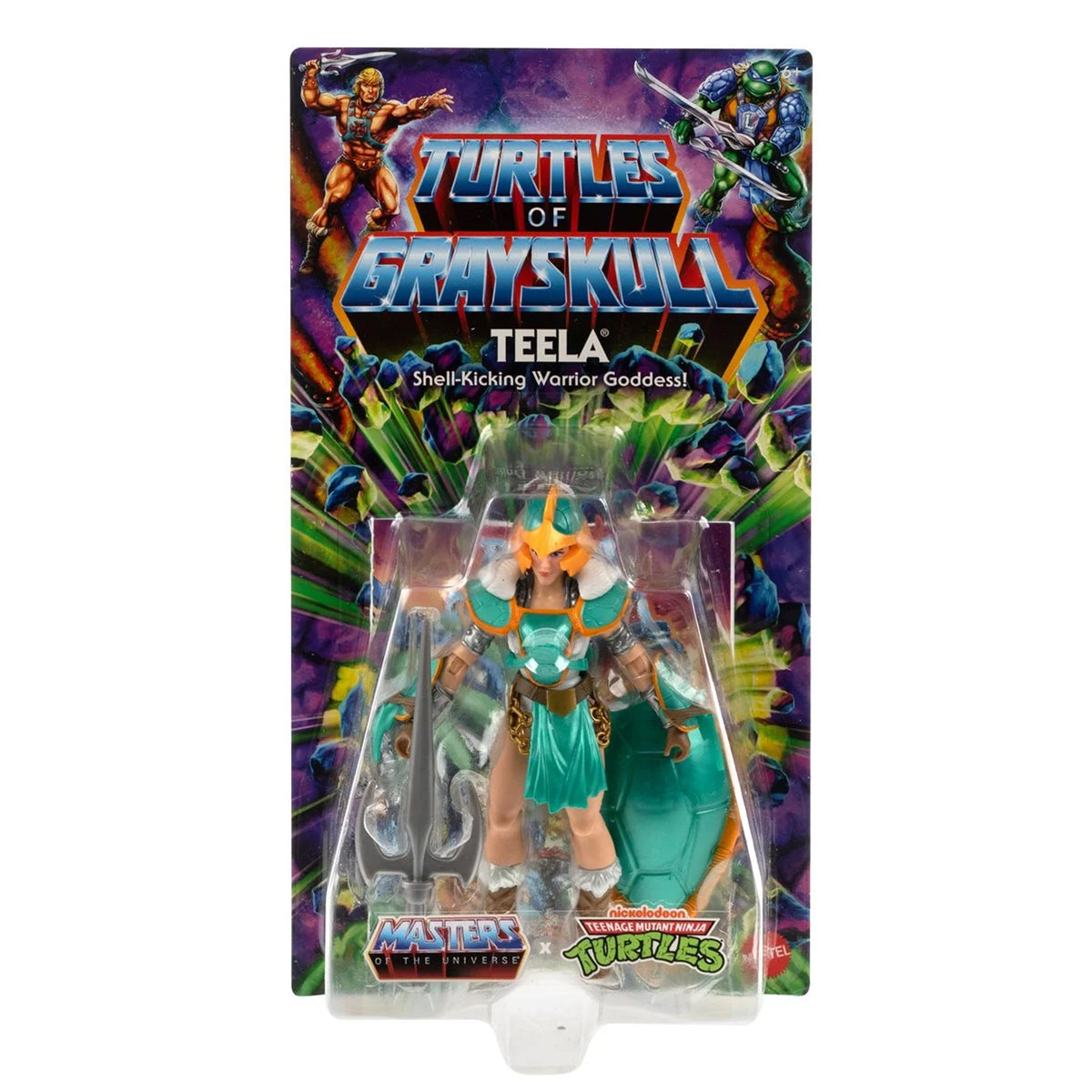 Masters of the Universe Origins Turtles of Grayskull Figure Wave 3 (Michelangelo/Skeletor/Teela/Casey Jones) 2do Pago