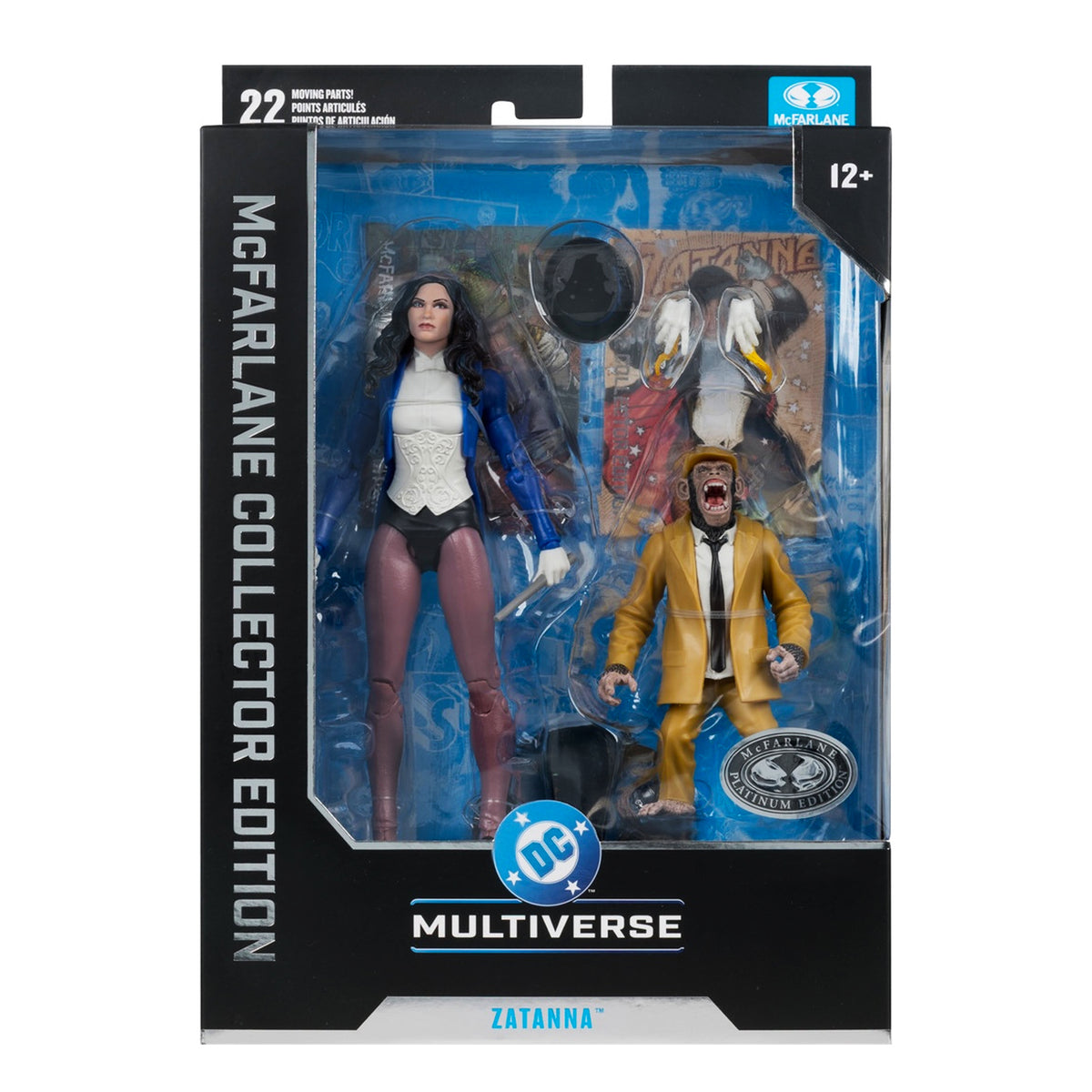 DC Multiverse McFarlane Collector Edition Zatanna PLATINUM