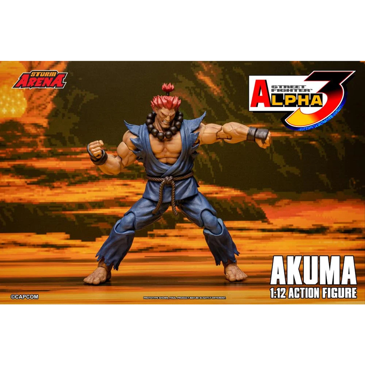 Street Fighter Alpha 3 Storm Arena Akuma